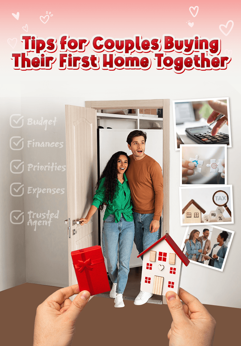 From Date Nights to Mortgage Payments: Tips for Couples Buying Their First Home Together
