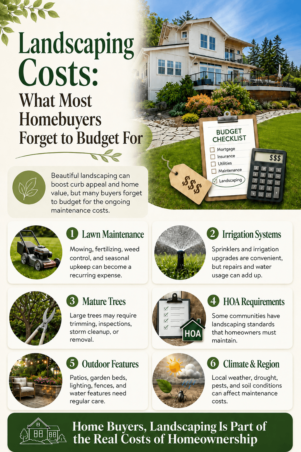 Here’s One Thing Most Home Buyers Forget to Budget For: Landscaping