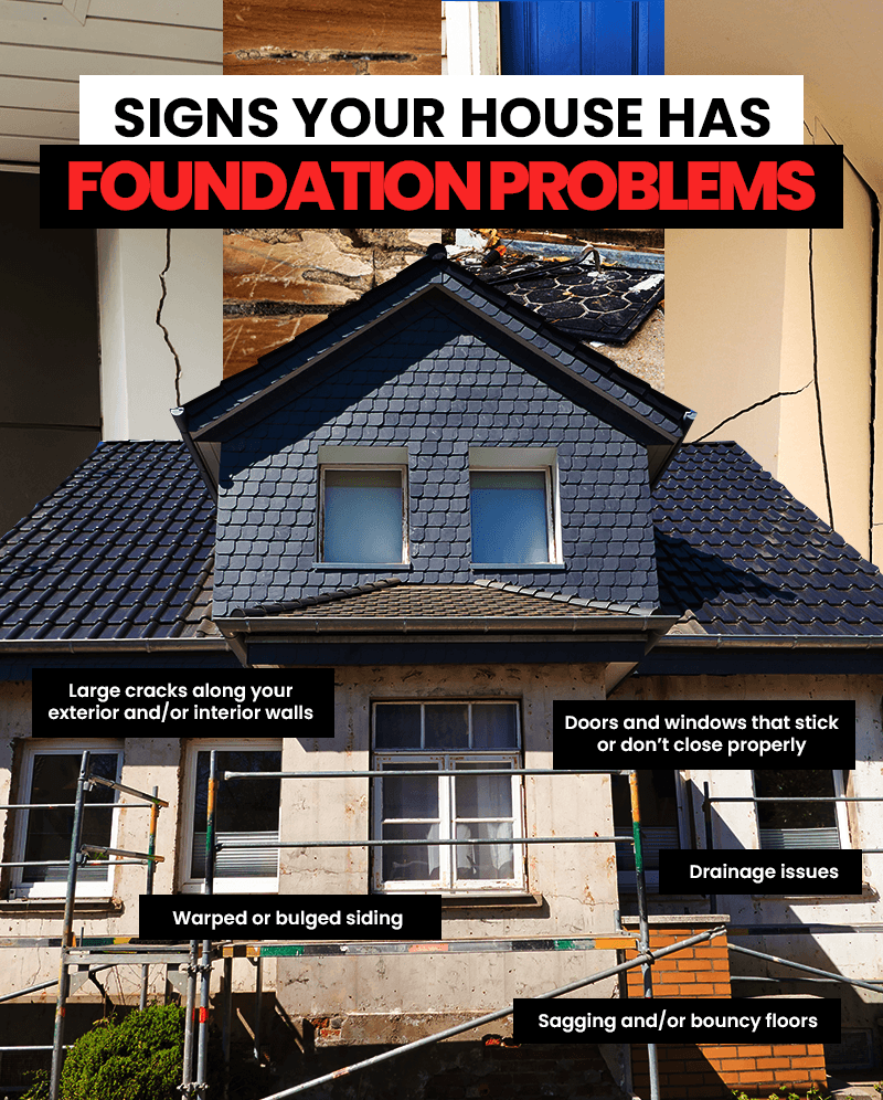 Don't Overlook These Signs of Foundation Problems on A House