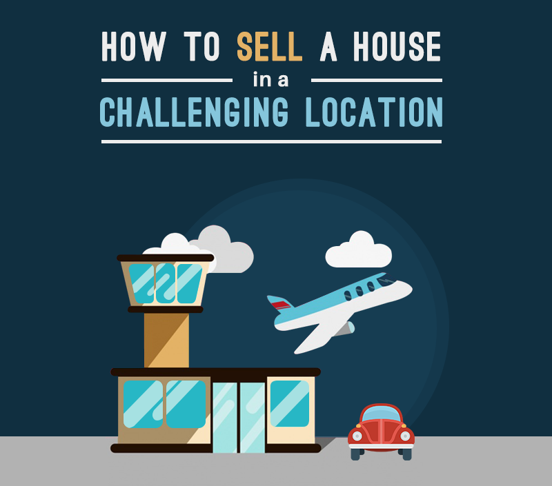 When the house you're about to sell is in a location that's not entirely ideal – meaning it’s placed near main roads with heavy traffic or it’s susceptible to pollution due to proximity to factories or airports – it could negatively affect your market value. But keep in mind that all hope is not lost – here are a few ways you can sell your property. – illustration for 7 Tips To Sell A Good House From A Challenging Location
