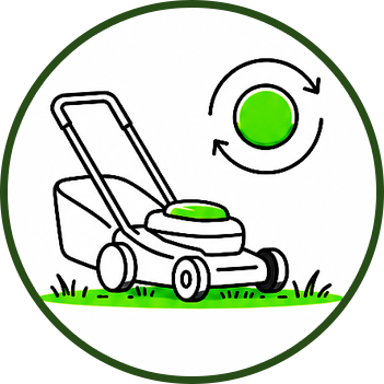 Lawn maintenance illustration – regular mowing, fertilizing, and weed control costs for homebuyers on Cape Cod