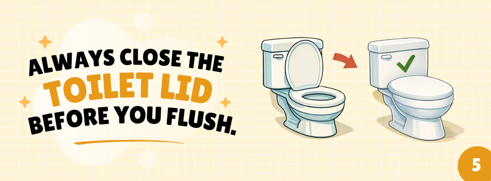 Aiming to have a cleaner and calmer home this year? You're still on the right track for a fresh start. Before life gets busier and mess slowly creeps back in, we’ve rounded up small but impactful habits to start now, and which you can actually stick to for the long term. – illustration for 7 Simple But Effective Habits For A Cleaner and Tidier Home All Year